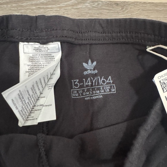 Adidas Black Joggers with Logo - Picture 3 of 3